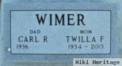 Twilla Freda Lambert Wimer