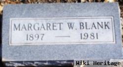 Margaret B Williams Blank