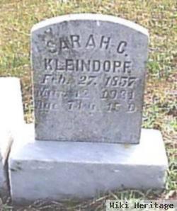 Sarah C. Kleindopf