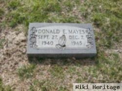 Donald Eugene Mayes