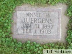 Annie H Juergens