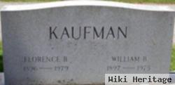 Florence B Kaufman