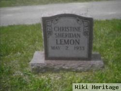 Christine Sheridan Lemon
