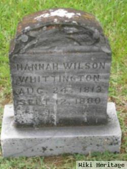 Hannah Wilson Whittington