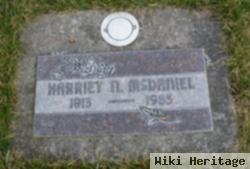 Harriet N Mcdaniel