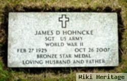 James D "jim" Hohncke