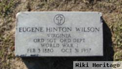 Sgt Eugene Hinton Wilson