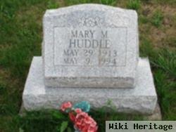 Mary M Huddle