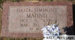 Hazel Simmons Maund