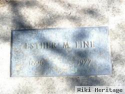 Esther M. Oberholtzer Line