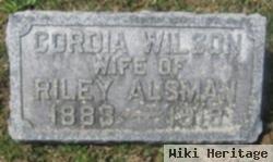 Cordia Wilson Alsman