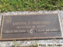 Louise P Johnson