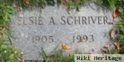 Elsie A Schriver