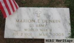 Marion Ernest Dunkin, Sr