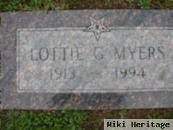 Lottie Emmagene Garrison Myers