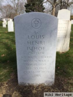 Capt Louis Henri Imhof