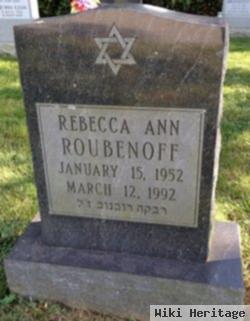 Rebecca Ann Roubenoff