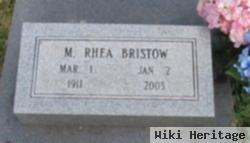 Mamie Rhea Bettis Bristow