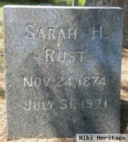 Sarah H Rust