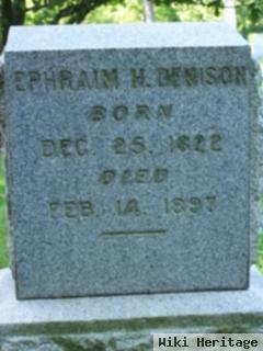 Ephraim H Denison