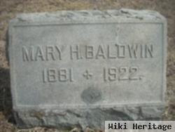 Mary H Baldwin