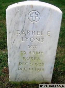 Darrel E Lyons