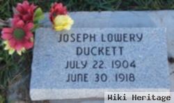 Joseph Lowery Duckett