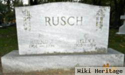 Harold J Rusch