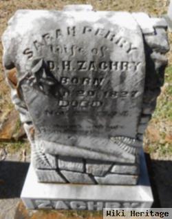 Sarah Ann Perry Zachry