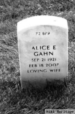 Alice E Leiter Gahn