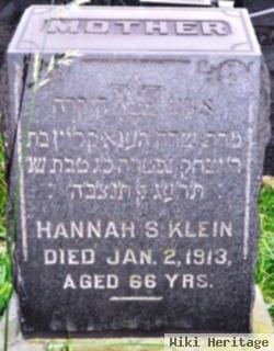 Hannah S. Klein