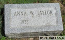 Anna W. Malchka Taylor