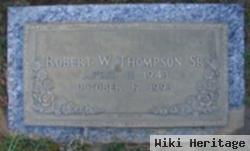 Robert W Thompson, Sr