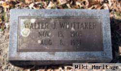 Walter Jesse Whittaker, Sr