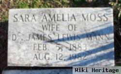 Sara Amelia Moss Mann