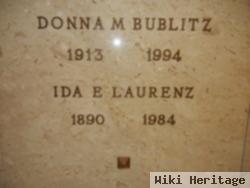 Donna M Bublitz