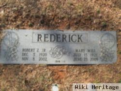 Robert Z Rederick