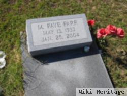 Faye Faulk Parr