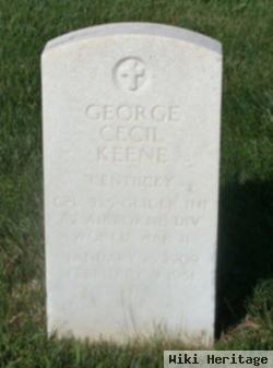 George Cecil Keene