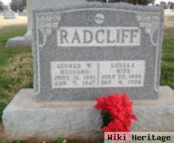 George W Radcliff