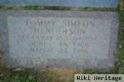 Tommy Simeon Henderson