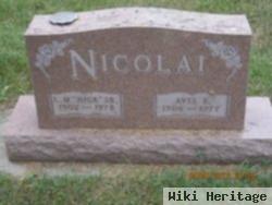 Lawrence Martin "nick" Nicolai, Sr