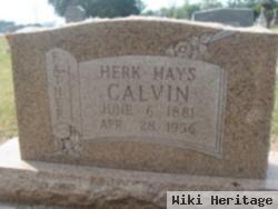 Herk Hays Calvin