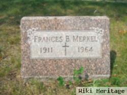 Frances B Merkel