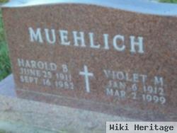 Harold B Muehlich