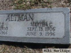 Martha C Altman