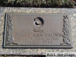 Peggy Ann Brown