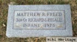 Matthew R Freed