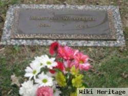 Martha W. Whitworth Webber