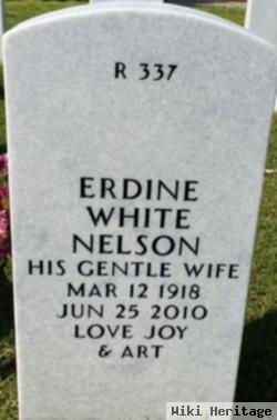 Erdine Louise White Nelson